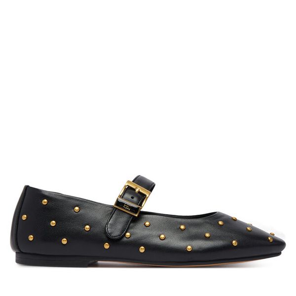 Baleriny Tommy Hilfiger. Czarne baleriny damskie Tommy Hilfiger, bez wzorów, bez obcasa. Za 649.99 zł.