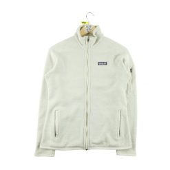 Second life - Kurtka polarowa dla kobiet - Stan dobry. Brązowe kurtki damskie Patagonia, bez wzorów, z polaru, bez kaptura. Za 190.31 zł.