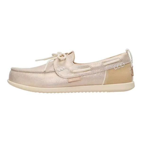 HEYDUDE Damskie Mokasyny Harbor Breeze Lo Classic. Szare mokasyny damskie Hey dude, z materiału. Za 329.00 zł.