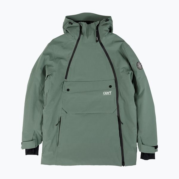 Kurtka snowboardowa męska Colourwear Foil Anorak. Zielone kurtki męskie Colourwear, m, bez wzorów, z elastanu, bez kaptura, snowboardowy. Za 959.99 zł.