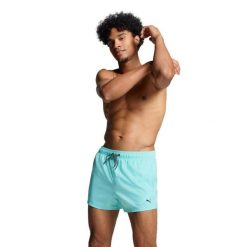 Męskie kąpielówki Puma, krótkie, Electric Mint. Zielone kąpielówki męskie Puma, m, bez wzorów, na fitness i siłownię. Za 173.99 zł.
