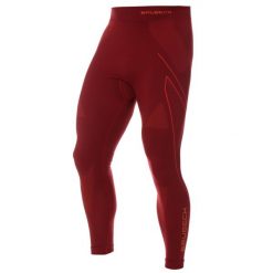 Termoaktywne męskie legginsy narciarskie Thermo. Brązowe bielizna termoaktywna męska Brubeck, l, bez wzorów, z dzianiny. Za 159.99 zł.