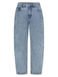 Sublevel Dżinsy - Mom fit - w kolorze błękitnym rozmiar: XS. Niebieskie jeansy damskie Sublevel. Za 115.24 zł.