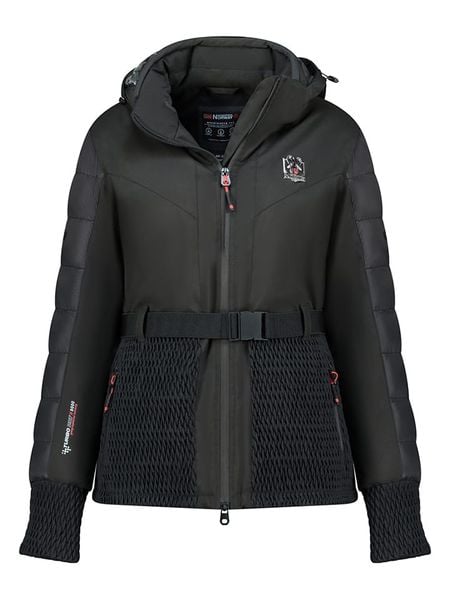 Geographical Norway Kurtka narciarska "Wolita" w kolorze czarnym rozmiar: XXL. Czarne kurtki narciarskie i snowboardowe damskie Geographical Norway, xxl, bez wzorów, bez kaptura, narciarskie. Za 392.52 zł.