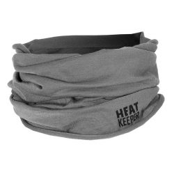 Wielofunkcyjny szalik/ocieplacz na szyję Heat Keeper szary. Szare szaliki i kominy damskie HEAT KEEPER, na zimę, bez wzorów. Za 116.99 zł.