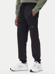 Adidas Spodnie dresowe ALL SZN Fleece IX1246 Czarny Tapered Leg. Czarne spodnie dresowe męskie Adidas, bez wzorów, z dresówki. Za 189.99 zł.