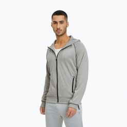 Bluza męska FILA Lage Slim. Szare bluzy z kapturem męskie Fila, m, z materiału. Za 159.99 zł.