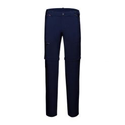 Spodnie trekkingowe męskie Mammut Runbold Zip Off. Niebieskie spodnie sportowe męskie Mammut, z elastanu. Za 600.30 zł.