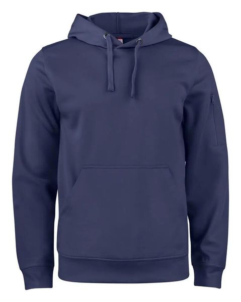 Clique Basic Active Hoody – uniseksowa bluza z kapturem, poliester. Niebieskie bluzy z kapturem męskie CLIQUE, l, z poliesteru. Za 183.24 zł.