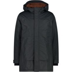 Parka z kapturem CMP. Szare parki męskie CMP, bez wzorów, z materiału. Za 471.30 zł.