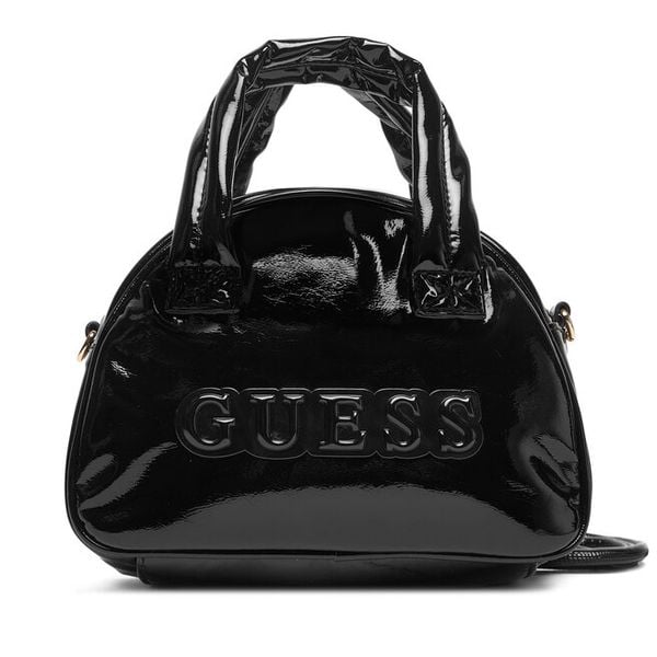 Torebka Guess. Czarne torebki klasyczne damskie Guess, z aplikacjami, bez dodatków. Za 239.99 zł.