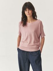 TATUUM Sweter "Simonis" w kolorze jasnoróżowym rozmiar: XS. Różowe swetry klasyczne damskie Tatuum, xs, bez kołnierzyka. Za 119.40 zł.