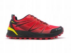 Buty trekkingowe męskie Grisport V.3 trekkingowe. Czerwone buty trekkingowe męskie Grisport, z gumy, bez zapięcia, trekkingowe. Za 182.00 zł.