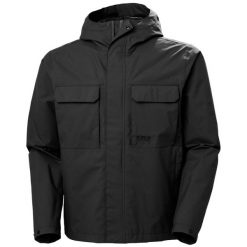 Kurtka wodoodporna Helly Hansen Escape. Czarne kurtki męskie Helly Hansen, m, bez wzorów, bez kaptura. Za 813.00 zł.