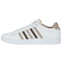 K- Swiss Buty K-Swiss Court Tiebreak Ii M 04413-986-M białe. Białe buty sportowe na co dzień męskie ze skóry, bez zapięcia, tenisowe. Za 294.47 zł.