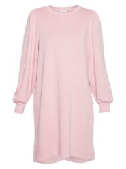 MOSS COPENHAGEN Sukienka "Nelina" w kolorze jasnoróżowym rozmiar: XS/S. Różowe sukienki damskie MOSS COPENHAGEN, s, bez wzorów, bez kołnierzyka, bez ramiączek, mini. Za 79.03 zł.