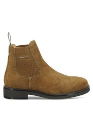 Gant Sztyblety 29653750 Khaki. Brązowe sztyblety męskie Gant, ze skóry, bez zapięcia. Za 539.99 zł.