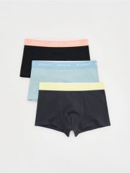 3 pack bokserek Classic - ciemnoszary. Szare bokserki męskie Reserved, bez wzorów. W wyprzedaży za 45.99 zł.