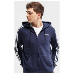 Adidas Bluza Rozpinana Z Kapturem E 3S Fz Ft , granatowy, rozmiar XXL. Niebieskie bluzy z kapturem męskie Adidas, m, z bawełny. W wyprzedaży za 199.99 zł.