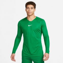 Koszulka piłkarska męska Nike Dry Park First Layer. Białe bielizna termoaktywna męska Nike, m, z materiału, bez ramiączek, do piłki nożnej, dri-fit (nike). Za 99.99 zł.