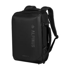Plecak jak walizka Alpinus Caparao 30 l. Czarne plecaki damskie Alpinus, bez wzorów. Za 349.00 zł.