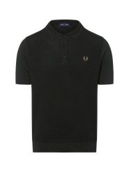 Fred Perry koszulka polo Mężczyźni zielony, S. Zielone koszulki polo męskie Fred Perry, m, bez wzorów, z dzianiny, bez ramiączek. Za 379.95 zł.