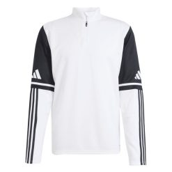 Bluza męska adidas Squadra 25 Training Top. Białe bluzy bez kaptura męskie Adidas, m, z poliesteru. Za 134.99 zł.