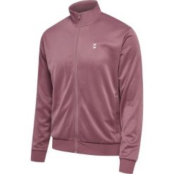 Kurtka z dresu Hummel. Czerwone kurtki męskie HUMMEL, xl, bez wzorów, z dresówki, sportowe, bez kaptura. Za 221.00 zł.