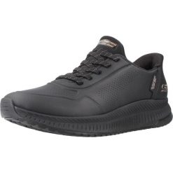 Buty SKECHERS 117740S Czarny. Czarne obuwie trekkingowe damskie Skechers. Za 299.99 zł.