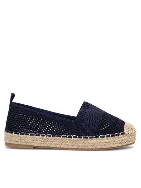 Jenny Fairy Espadryle WSS990-217 Granatowy. Niebieskie espadryle damskie Jenny Fairy, bez wzorów, z materiału, bez obcasa. Za 79.99 zł.