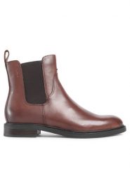 Vagabond Shoemakers Sztyblety Amina 5003-201-27 Brązowy. Brązowe botki damskie Vagabond Shoemakers, ze skóry, bez obcasa, na płaskiej podeszwie, bez zapięcia. Za 509.99 zł.