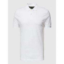 Koszulka Polo męska BOSS Pio 1 BIANCO regular fit biała (50507583-100). Białe koszulki polo męskie Boss, m, bez wzorów, bez ramiączek. Za 279.00 zł.