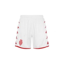 Szorty AS Monaco Kombat Ryder Pro. Białe szorty męskie Kappa, bez wzorów, sportowe. W wyprzedaży za 296.20 zł.