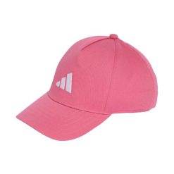 Czapka z daszkiem adidas. Czerwone czapki męskie Adidas, na zimę, bez wzorów, z bawełny, klasyczne. Za 58.99 zł.