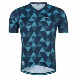 Męska koszulka kolarska Kipi SALETTA-M. Niebieskie t-shirty sportowe męskie Kilpi, m, z materiału, bez ramiączek, rowerowe. Za 171.50 zł.