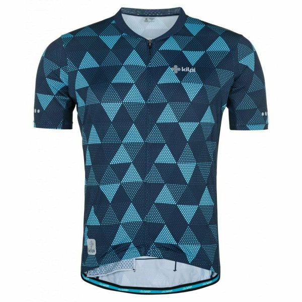 Męska koszulka kolarska Kipi SALETTA-M. Niebieskie t-shirty sportowe męskie Kilpi, m, z materiału, bez ramiączek, rowerowe. Za 171.50 zł.