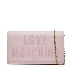 Torebka LOVE MOSCHINO. Czerwone torebki klasyczne damskie Love Moschino, bez wzorów, wizytowe, bez kołnierzyka, bez ramiączek. Za 1,069.00 zł.