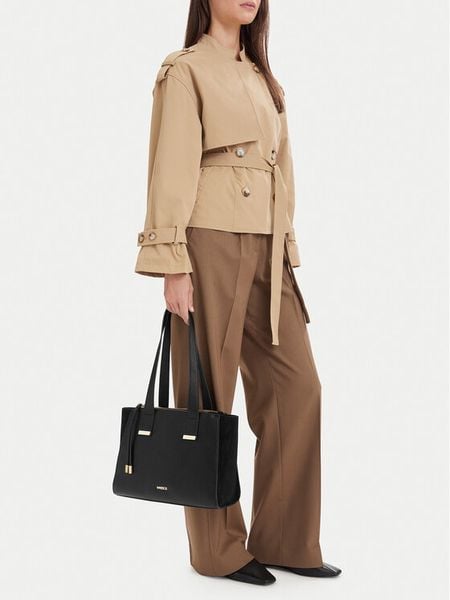 MEXX Torebka CEO-MEXX-L-020-08 Czarny. Czarne torebki klasyczne damskie Mexx, bez wzorów, ze skóry, bez dodatków. Za 219.99 zł.