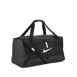 Torba Nike Academy Team 95L, Dla obu płci. Czarne torby podróżne damskie Nike, bez wzorów, z poliesteru, bez dodatków. Za 169.99 zł.
