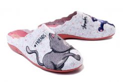 SANITAL FLEX Z25844P heather, kapcie damskie. Szare kapcie damskie Sanital Flex. Za 84.95 zł.
