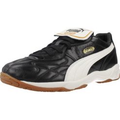 Buty PUMA YELLOW KING INDOOR Czarny. Czarne buty trekkingowe męskie Puma, ze skóry, bez zapięcia, trekkingowe. W wyprzedaży za 323.85 zł.