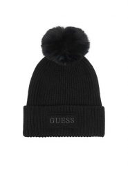 Guess Czapka AW5650 WOL01 Czarny. Czarne czapki zimowe damskie Guess. Za 154.99 zł.