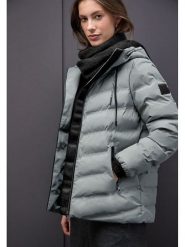 Street One Kurtka pikowana w kolorze szarym rozmiar: 40. Szare kurtki damskie Street One, bez wzorów, bez kaptura. Za 401.25 zł.