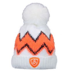 Czapka Peak Mountain Bon-Mouton. Brązowe czapki zimowe damskie Peak Mountain. W wyprzedaży za 116.50 zł.