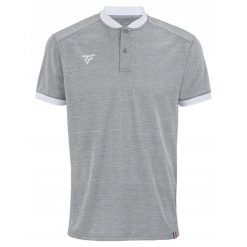 Koszulka tenisowa męska Tecnifibre Team Polo. Szare koszulki polo męskie TECNIFIBRE, m, bez wzorów, bez ramiączek. W wyprzedaży za 199.00 zł.