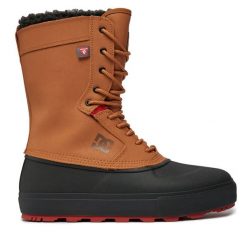 Śniegowce DC. Brązowe buty zimowe męskie DC, bez zapięcia. Za 849.99 zł.