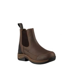 Wodoodporne buty jeździeckie Premier Equine Borelli Chelsea. Brązowe buty wizytowe męskie PREMIER EQUINE, z gumy, bez zapięcia. Za 461.00 zł.