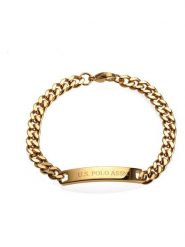 U.S. Polo Assn. Pozłacana bransoletka rozmiar: onesize. Żółte biżuteria dla mężczyzn U.S. Polo Assn., pozłacane. Za 86.99 zł.