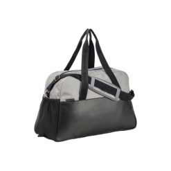 Torba fitness kardio 30L. Szare torby sportowe damskie DOMYOS, bez wzorów, z materiału, bez dodatków. Za 99.99 zł.