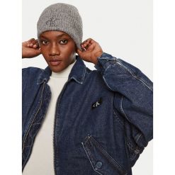 Czapka Calvin Klein. Szare czapki zimowe damskie CALVIN KLEIN. Za 199.99 zł.